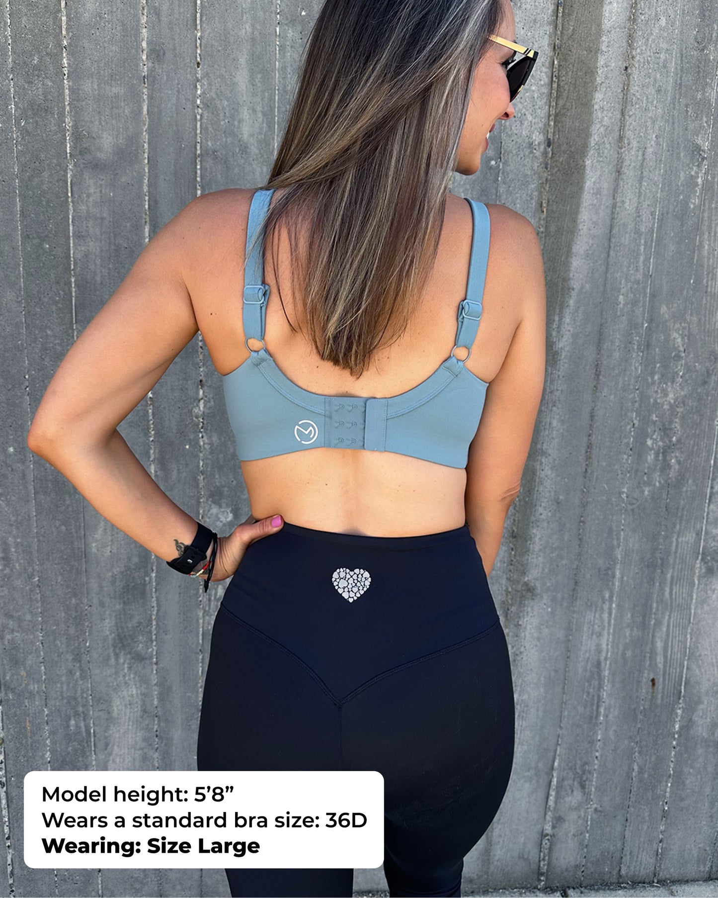 Everyday Active Pumping Bra (Blue Aztec)