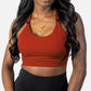 Ultra Comfort Active Nursing Bra - FIXED PADS (Burnt Orange)
