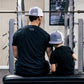 Premium Active KidVibes Hat (Heather Grey/White)