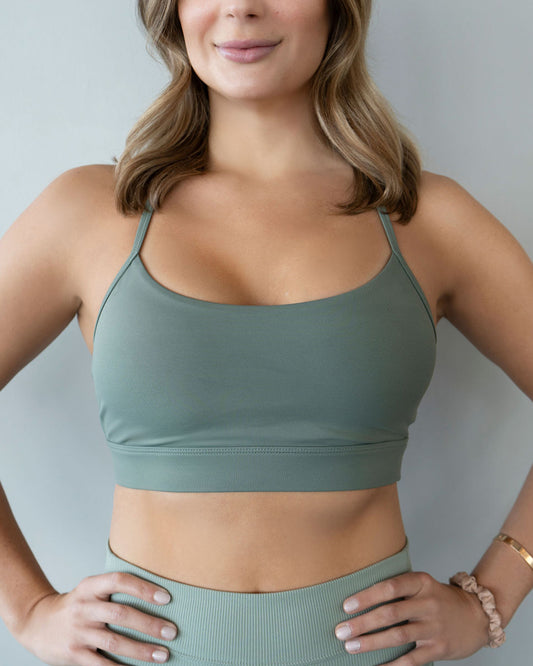 Dynamic Sports Bra (Olive)