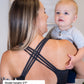 Ultra Soft Active Nursing MomBra - FIXED Pads (Heathered Black)