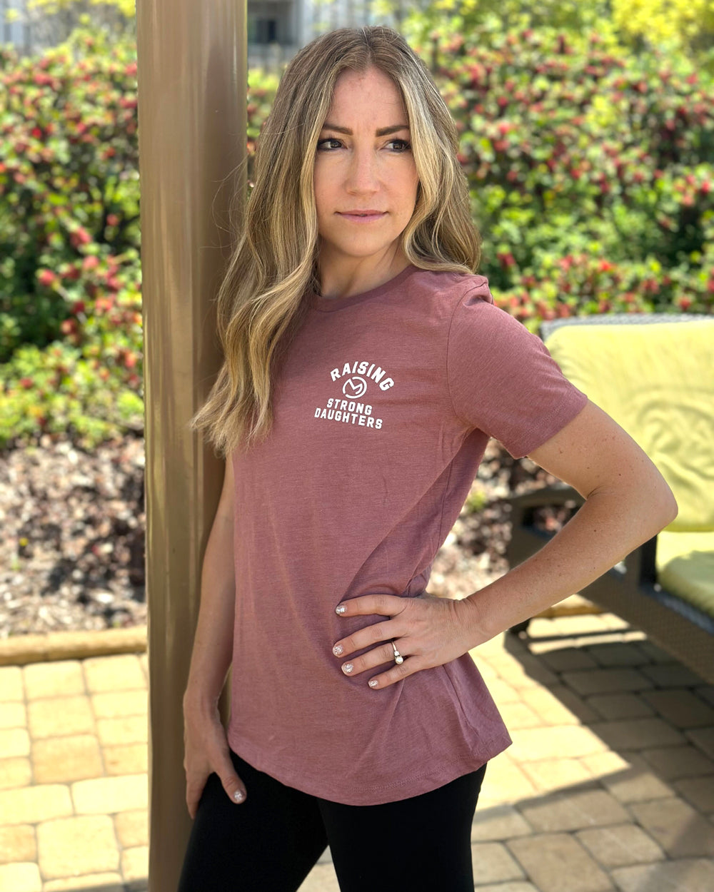Raising Strong Sons/Daughters Ladies T-Shirt