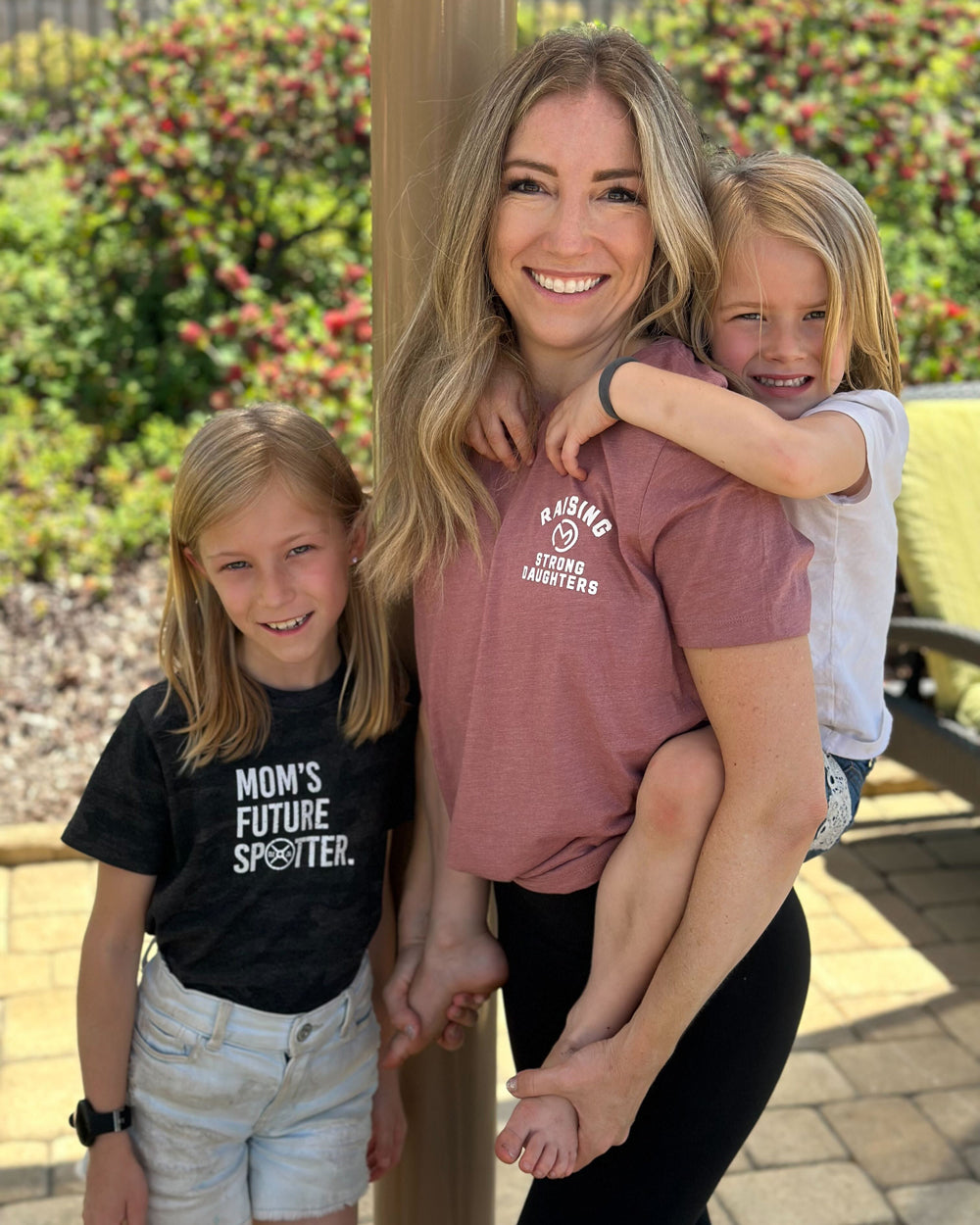Raising Strong Sons/Daughters Ladies T-Shirt