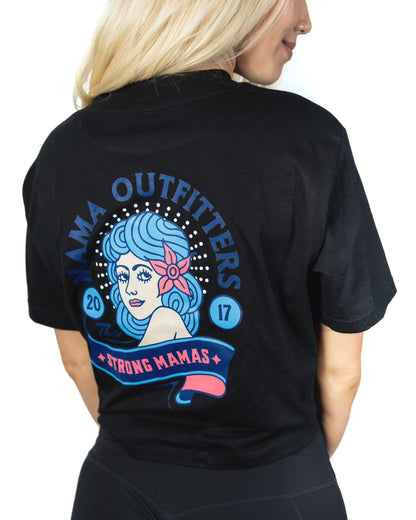 Strong Mama Crop Shirt