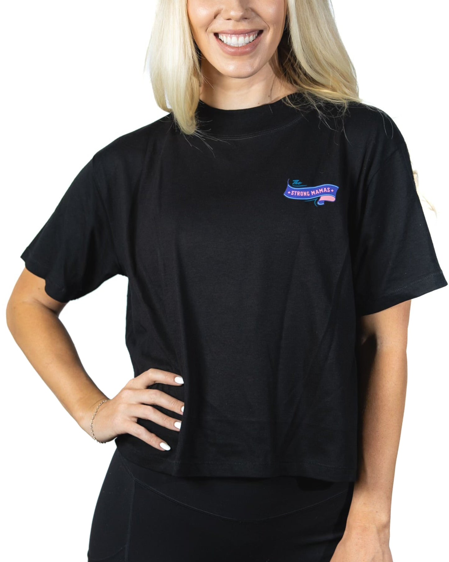 Strong Mama Crop Shirt