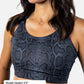 Ultra Comfort Active Nursing Bra - FIXED Pads (Steel Python Mombra)