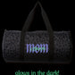 MomVibes All-Purpose Duffel (Black Cheetah)