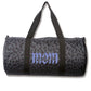 MomVibes All-Purpose Duffel (Black Cheetah)