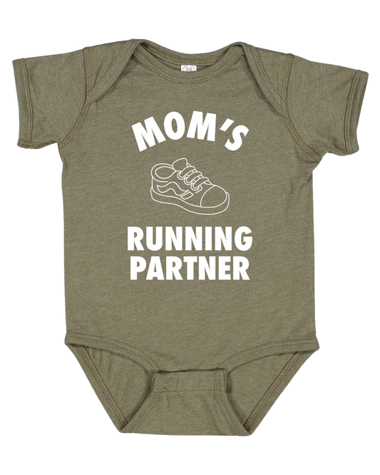 Mom's Running Partner Onesie