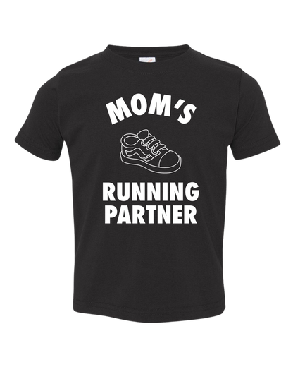 Mom's Running Partner Kids Shirt