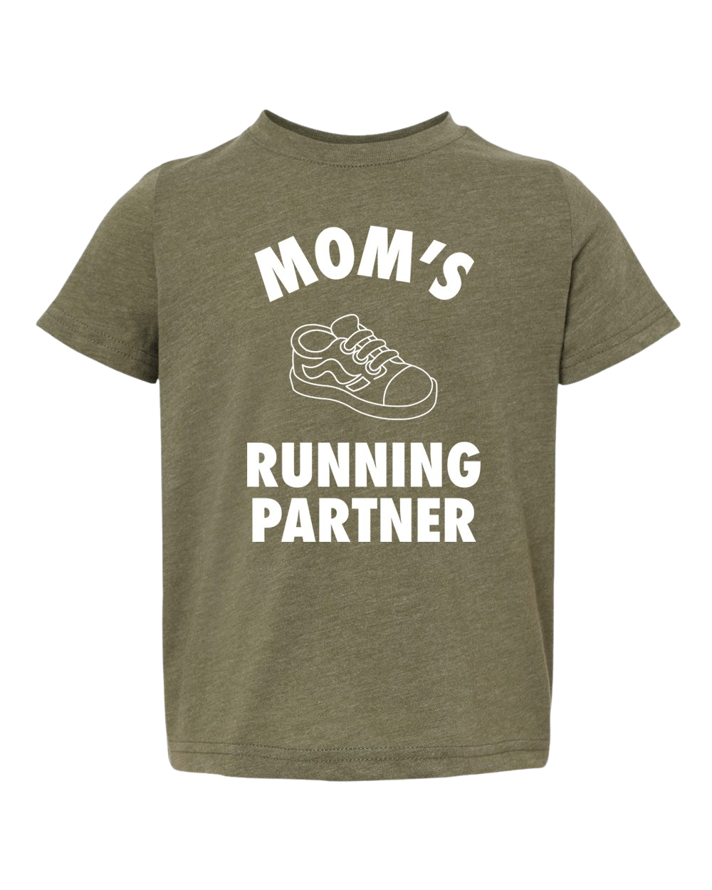 Mom's Running Partner Kids Shirt