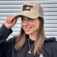 Mama Hood 5 Panel Trucker Snapback