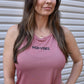 MomVibes Drop Arm Tank Top