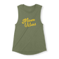 MomVibes Military Green Tank