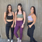 Dynamic Bra & Burgundy Jogger Set