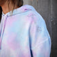 Invincible Cropped Women's Hoodie (Cotton Candy)