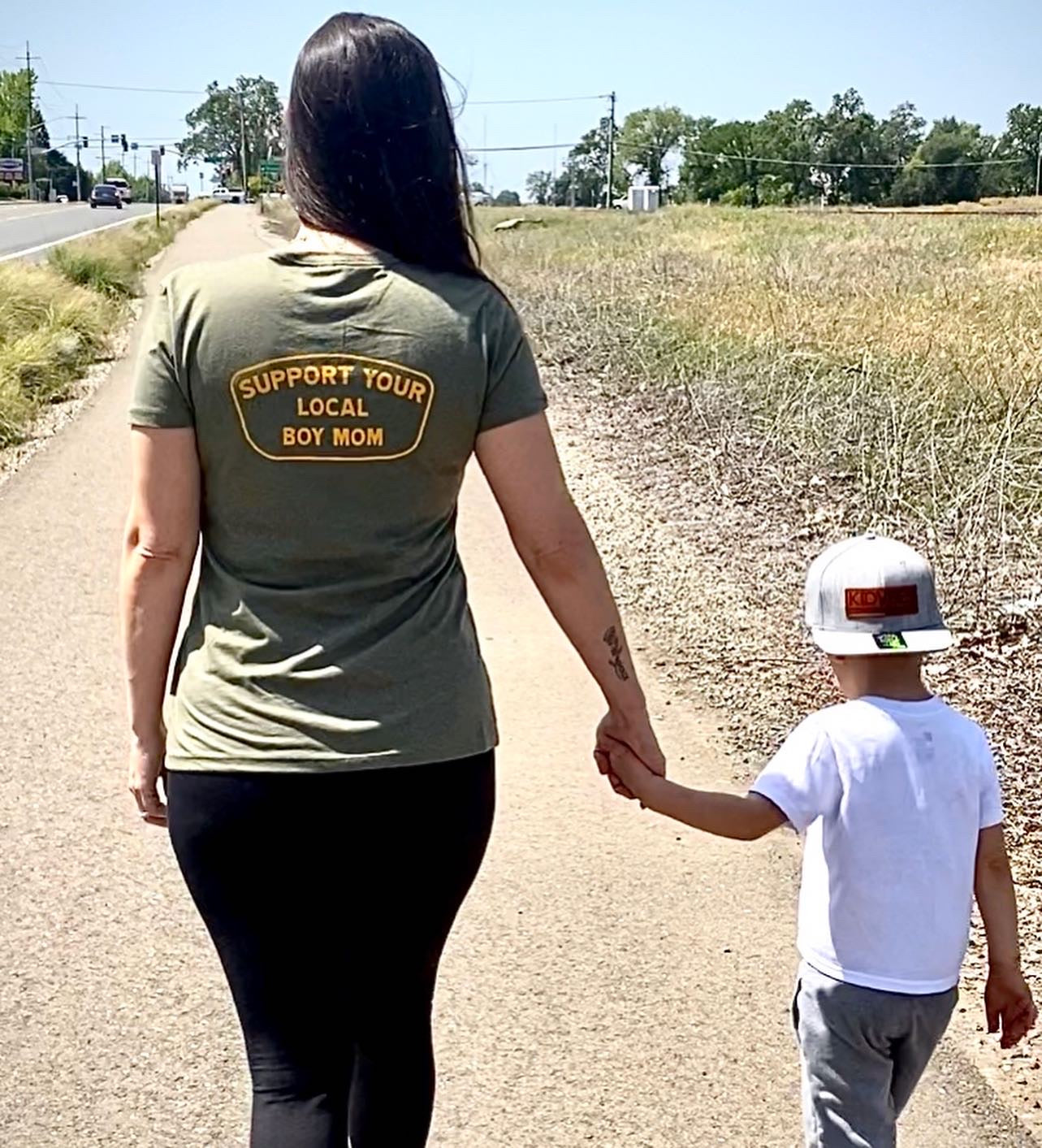 Support Your Local Boy Mom Shirt